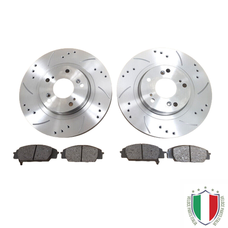 Abarth 	500/595	MTEC Front Brake Pads (Non Brembo)